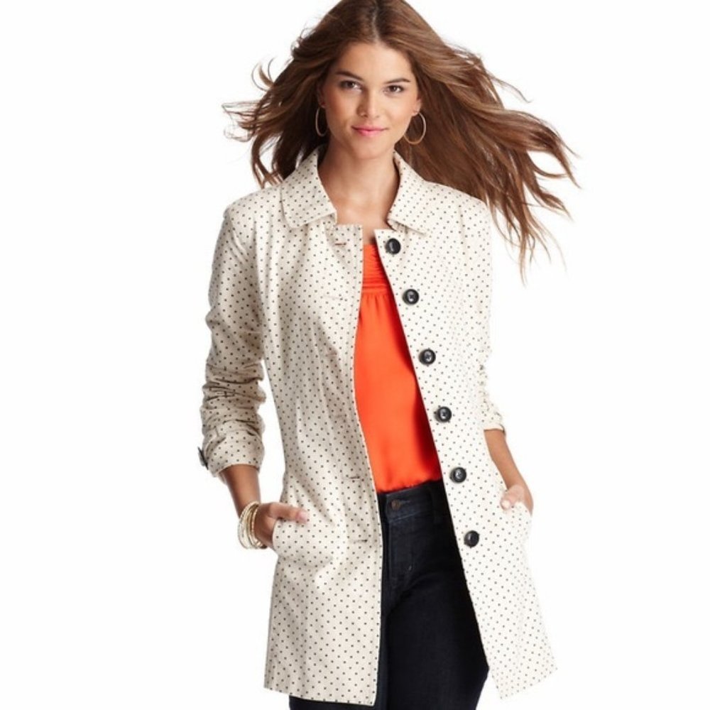 Loft Star Trench Coat